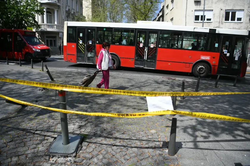 Belgrad'da Despot Stefan Bulvarı'ndaki çalışma nedeniyle toplu taşıma güzergahları değişti