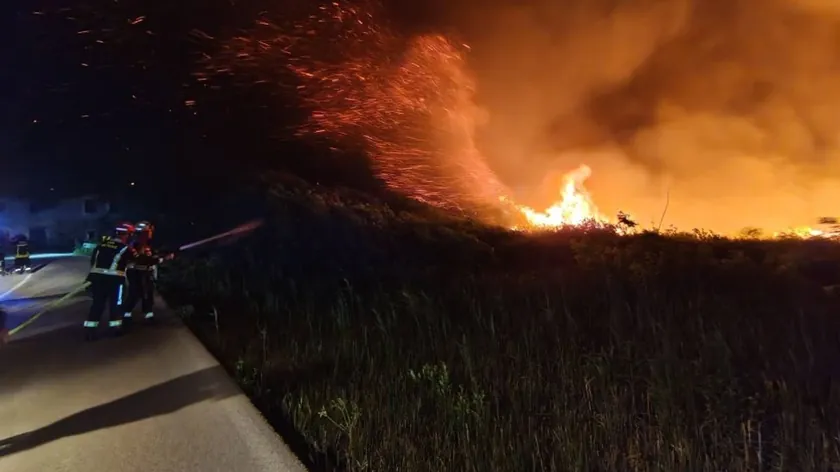 Neretva Vadisi'ndeki Büyük Yangın Söndürüldü Onlarca Hektar Kül Oldu