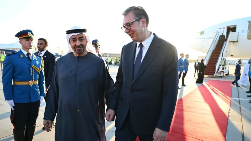 Sırpistan Cumhurbaşkanı Aleksandar Vučić'e EXPO projesi sunuldu.