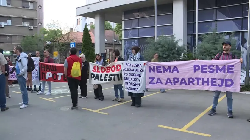 Sırbistan'da Eurovision boykotu çağrısı: Kamu yayıncılığına Filistin desteği vurgusu yapıldı