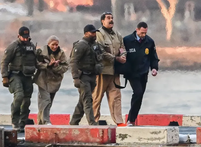 Maduro yeniden ABD mahkemesindeki davanın önünde duruyor.