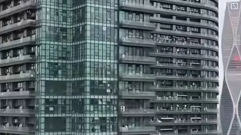 Çin'in Hangcou kentindeki devasa bina 20.000 kişiye ev sahipliği yapıyor