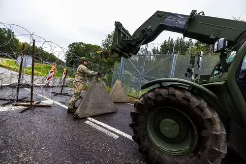 Litvanska Polis, Belorusiyadan Gizli Bir Tünel Keşfetti