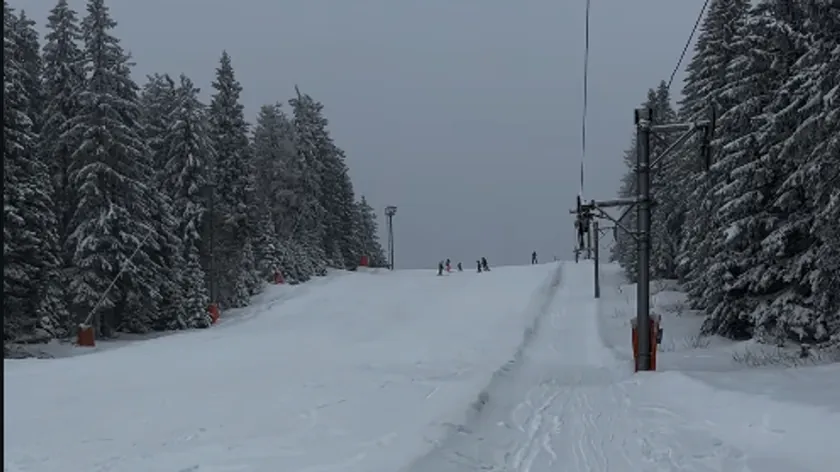 Sırbistan'da Kopaonik Dağı'nda önemli ölçüde kar örtüsü oluştuğu bildirildi