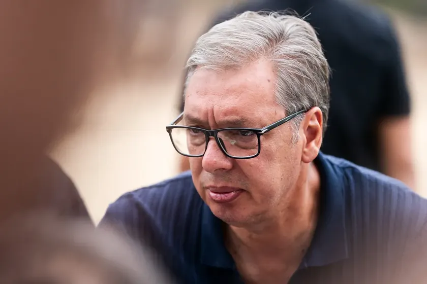 Sırbistan Cumhurbaşkanı Aleksandar Vučić, Uzice'de muhaliflerin tek silahının şiddet olduğunu söyledi.