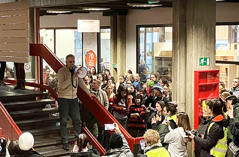 Dekan Alanović: Polisin müdahalesinden sorumlu hissetmiyorum