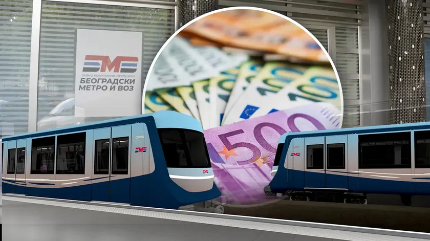 Sırbistan'da Belgrad Metro harcamaları için 651 milyon dinar ayrılacak