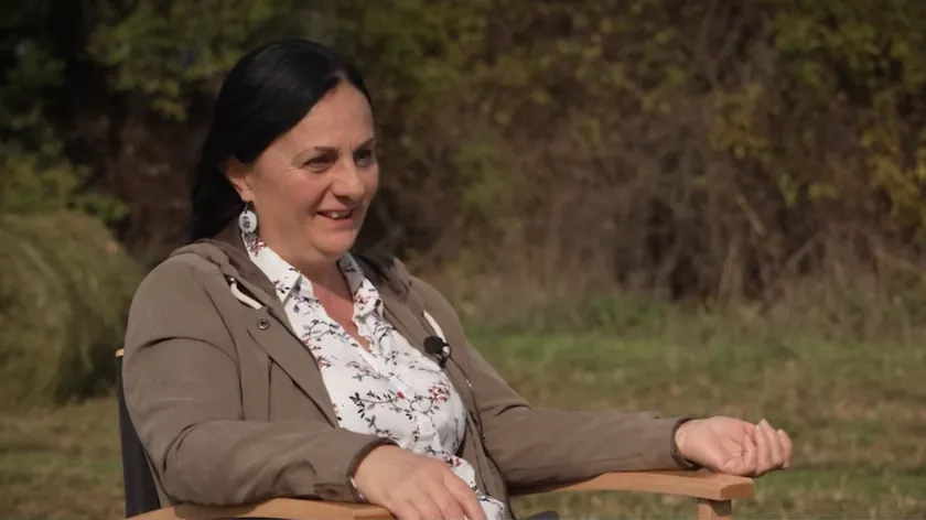 Sırbistan'da bir vaspitaçının doğa ile öğrenme yöntemiyle çocuklara verdiği eğitim