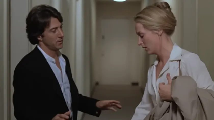 "Kramer protiv Kramer" filminin çekimleri sırasında Dustin Hoffman ve Meryl Streep arasında yaşanan tartışma