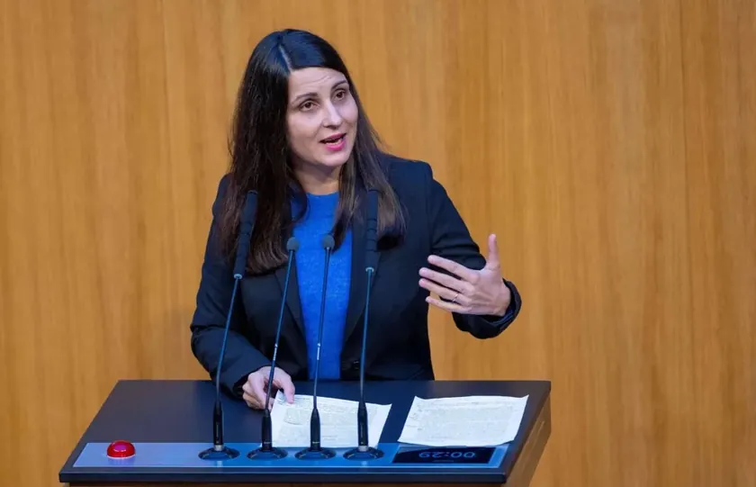 Austrijski Zelenler, Sırbistan'a yönelik Avusturya politikası ve hukukun üstünlüğü durumuyla ilgili sorular yöneltti.