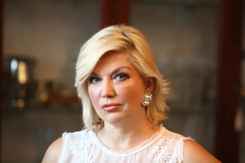 Sırbistan Belgrad'da Suzana Mančić, merkezdeki lüks dairesinden ayrıldığını açıkladı.