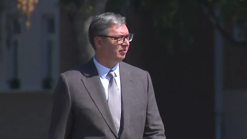 Sırbistan Cumhurbaşkanı Aleksandar Vučić, ABD Başkanı Donald Trump'a teşekkür etti.