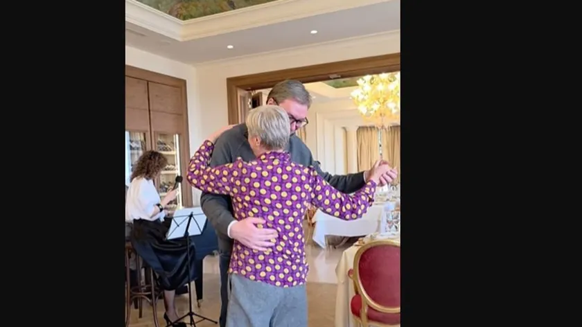 Sırbistan Cumhurbaşkanı Vucic Kadınlar Günü'nü Instagram'da paylaştığı video ile kutladı