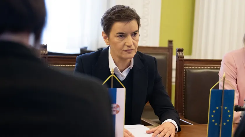 Sırbistan'da Meclis Başkanı Ana Brnabić, Zdravko Ponoş'un açıklamalarına tepki gösterdi