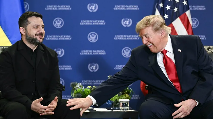 Trump ve Zelenski New York'ta Buluştu