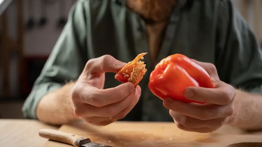 Sırp Ev Hanımlarının Genişletilmiş Bir Paprika Temizleme Tekniği