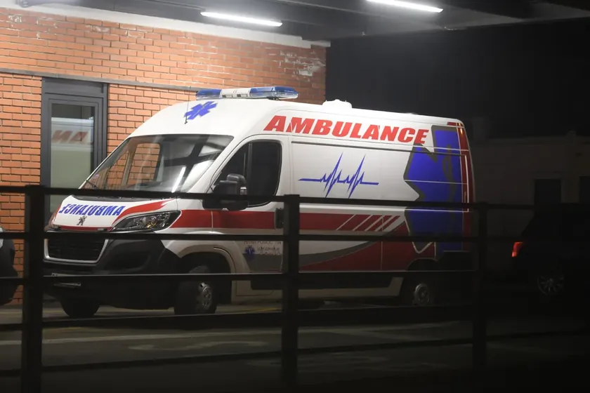 Sırbistan'ın Belgrad kentinde yaşanan trafik kazasında bir kişi hayatını kaybetti