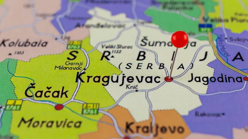 Sırbistan'da Kragujevac çevresindeki Kuzey Obilaznıcesinin 1. fazası trafiğe açıldı.
