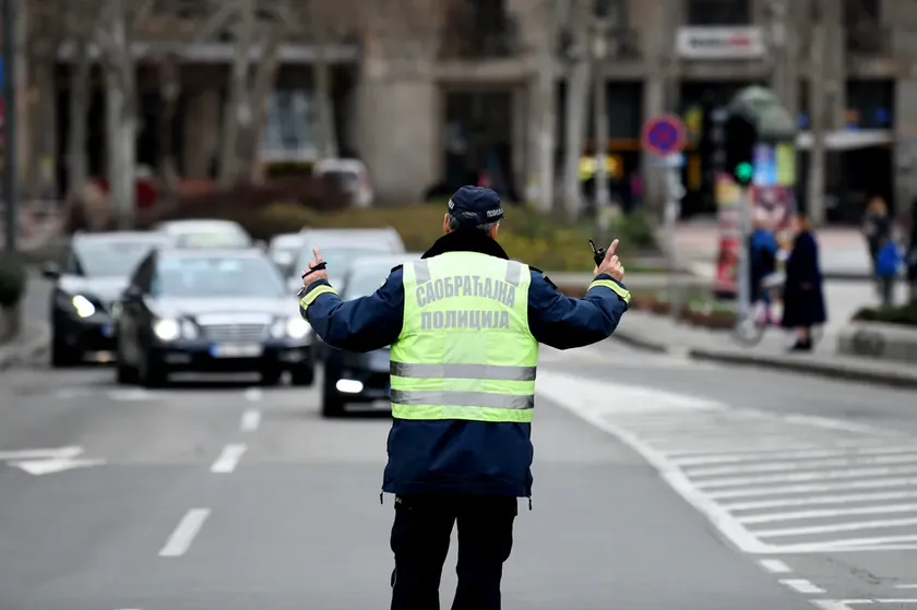 Sırbistan'da dün akşam 98 trafik kazası meydana geldi.
