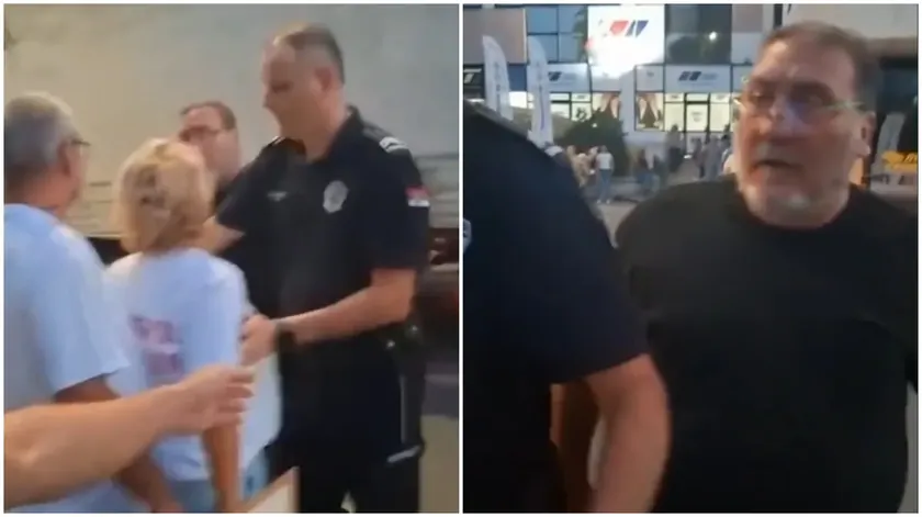 Sırbistan'da bir skandal yaşandı Sırp milletvekili Dejan Bulatović, protesto eden vatandaşlara karşı şiddet uyguladı.