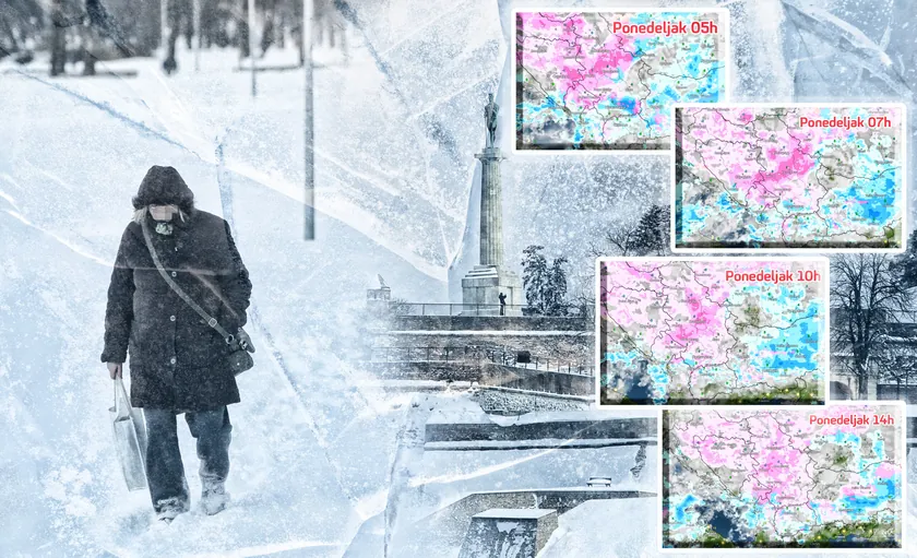 Sırbistan'da Buz Tehdidi: Yollara Dikkat!