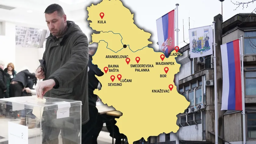 Sırbistan'da Yerel Seçimler Oylama Sürecinde Çeşitli Olaylar Yaşandı