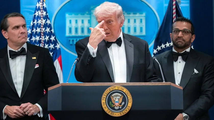 ABD Başkanı Trump Beyaz Saray yemeği saldırısı öncesi tehditlerden habersizdi