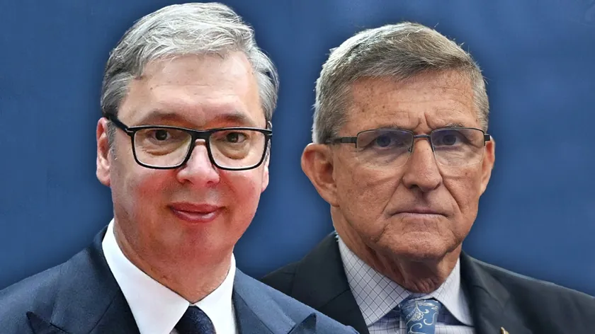 Majkl Flin, Vučić hakkında Üst düzey bir lider, bölgenin herkesinden daha iyi düşünür.