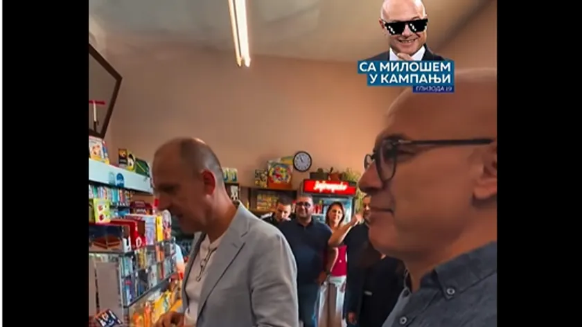 Sırp lideri Miloş Vučević ve Zlatibor Lončar sağlıklı bir öğün için buluştu.