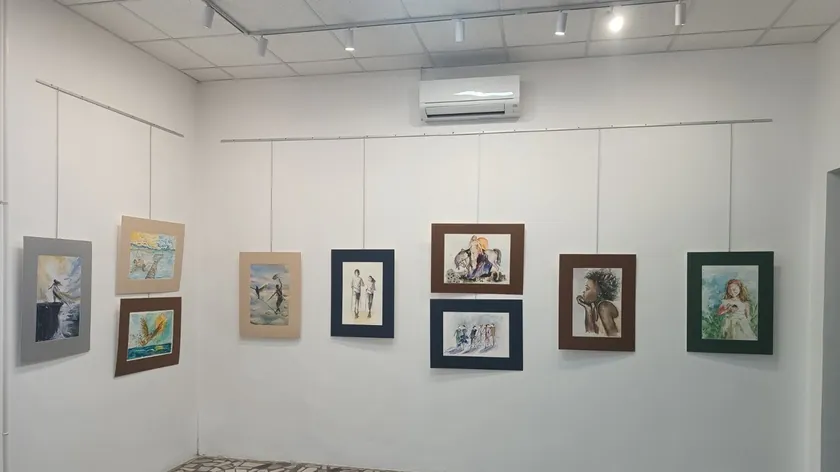 "Ikar" Galerisinde Uluslararası Akvareller Festivali'nin Açılışı