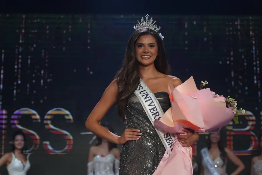 Sırbistan'da yeni Miss Universe temsilcisi seçildi.