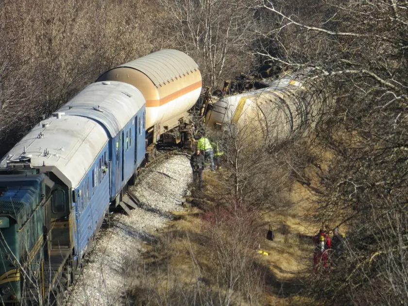 Pirot'taki tren kazasının sorumluları henüz belirlenmedi