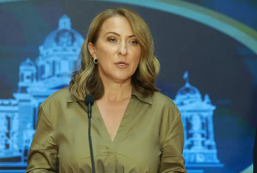 Sırpistan Bakanı Snežana Paunović tekrar konuştu.