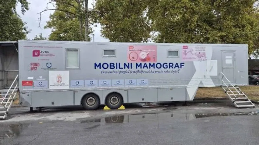 Mobil mamografi 14 Ekim'den itibaren Trstenik ve Aleksandrovac'ta