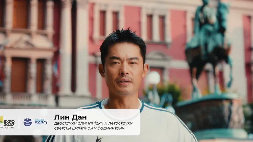 Ekspo 2027 Beograd'da Lin Dan global ambassaor oldu.