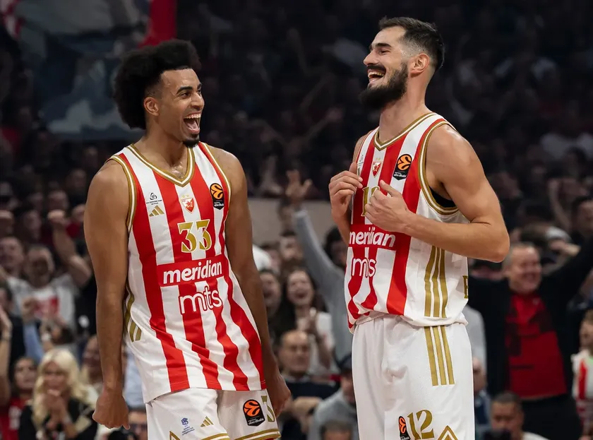 Sırbistan'ın Kızılyıldız takımı, EuroLeague'de Hapoel'i mağlup ederek serisini sürdürdü.