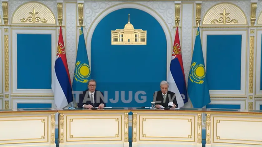 Sırbistan Cumhurbaşkanı Vučić Astana'da Kazakistan ile 10 iş birliği anlaşması imzaladı