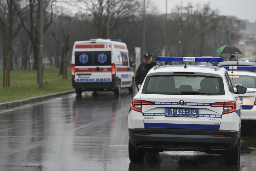Sırpistan'da bir trafik kazasında motosiklet sürücüsü hayatını kaybetti.