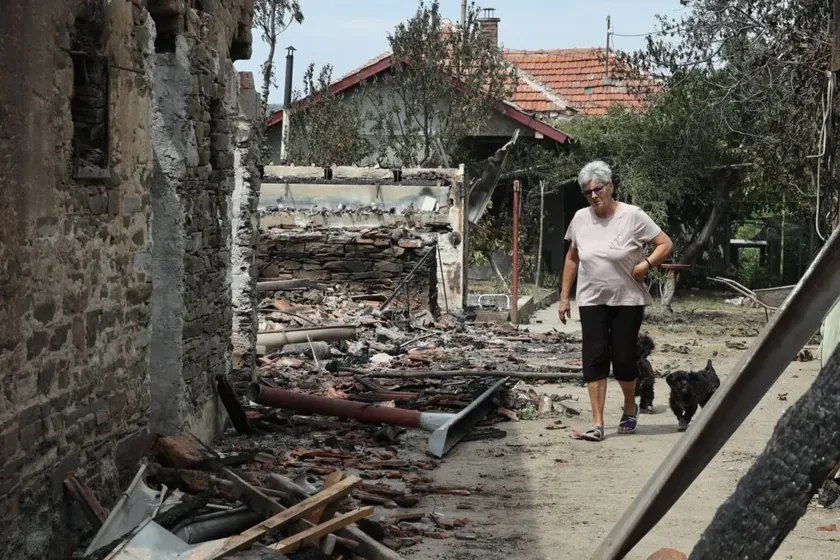 Bir yıl önceki yangınlardan sonra Dubovo sakinleri hala beklenen yardımı bekliyor.