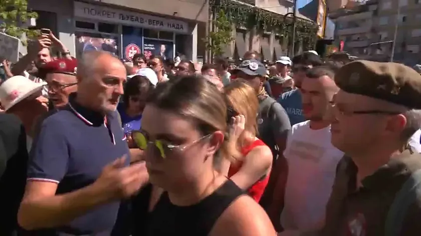 Zoran Živković, Niş protestosunun organizasyonundan memnun kalmadı.
