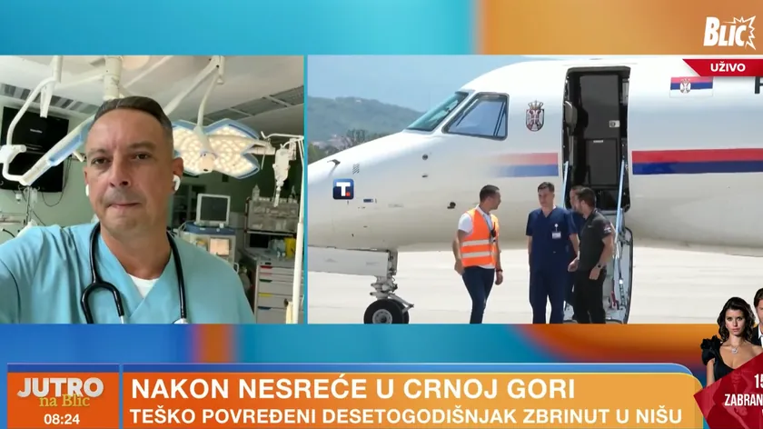 Sırpistan'da meydana gelen trafik kazasında yaralanan bir çocuğun durumu iyileşti.