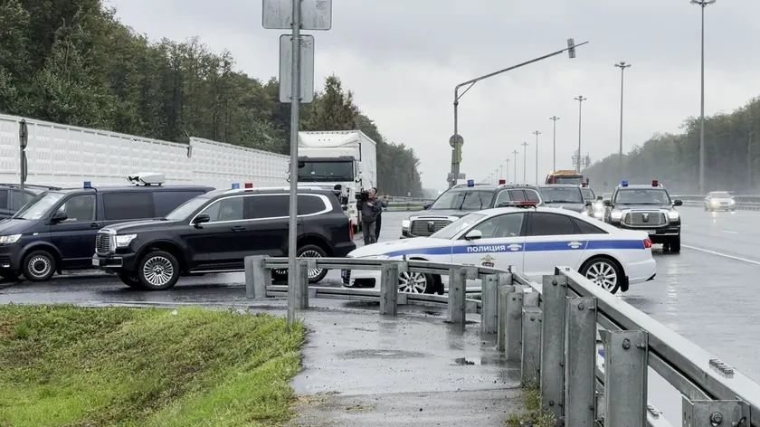 Moskova'ya ABD temsilcileriyle gelen bir uçak iniş yaptı.