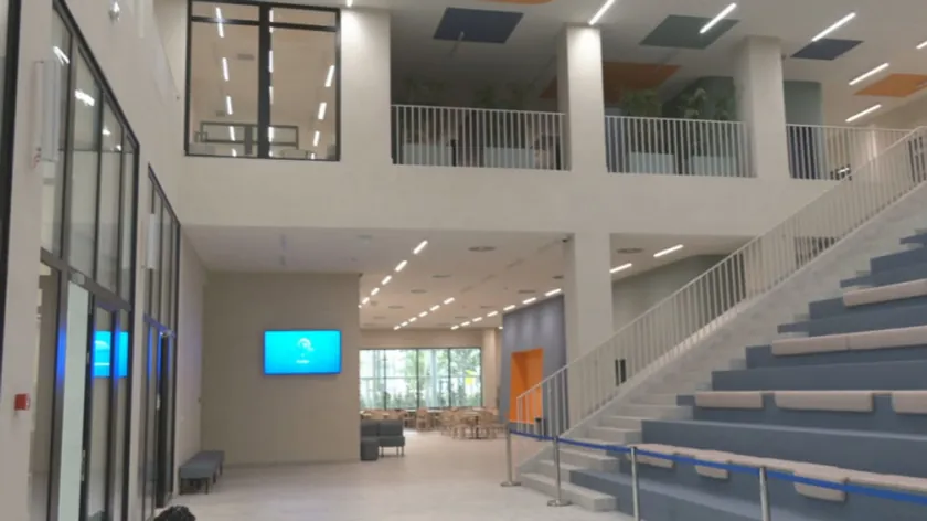 Sırbistan'ın yeni en modern okulu Beograd'da açıldı.