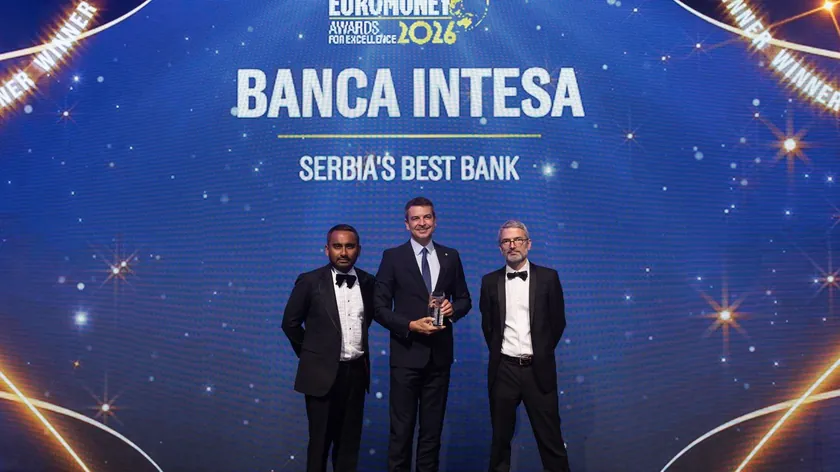 Euromoney 2026'da En İyi Banka Ödülünü Kazanan Banca Intesa