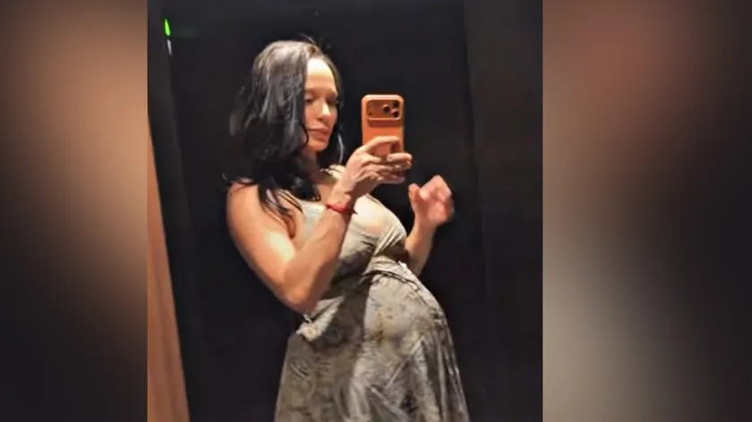 Edita Aradinović hamilelik fotoğrafını paylaştı "Kalıbım değil, bebeğim ilerliyor"