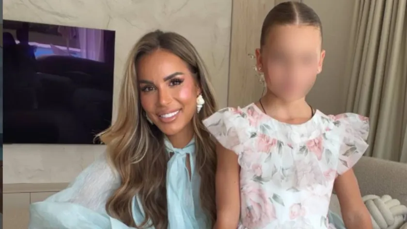 Tanınmış Sırp Influencer Ivana Slipčević'in kızı 7 yaşını kutladı.