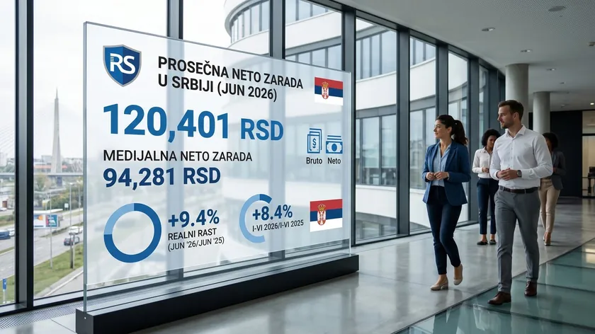 Sırbistan'da en yüksek ve en düşük ücretli meslekler arasında büyük bir fark var.