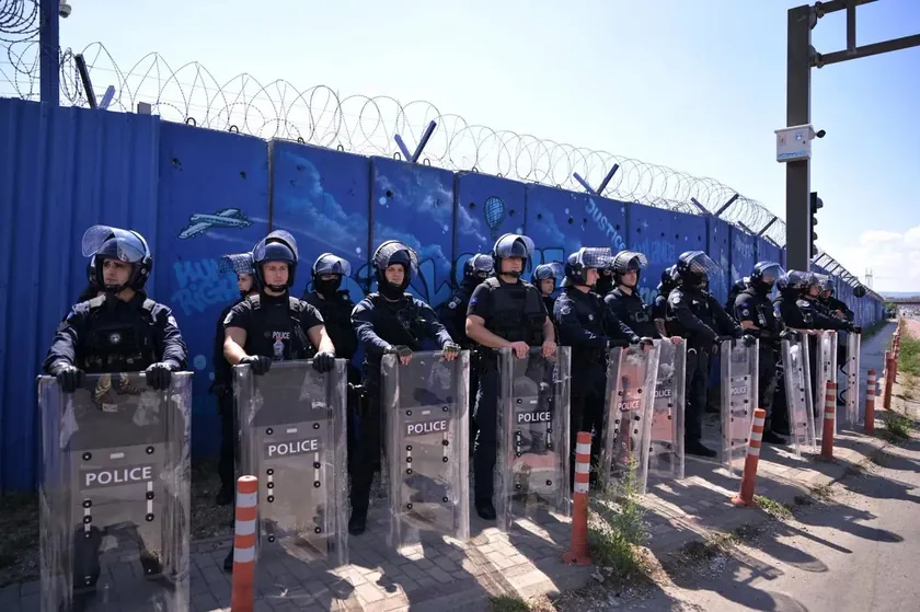 Kosova'da proteste eskalasyon yaşandı.