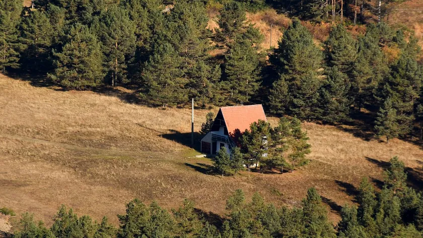 Sırbistan'da IT uzmanları Divçibare'de kendi elleriyle A tipi ev inşa etti