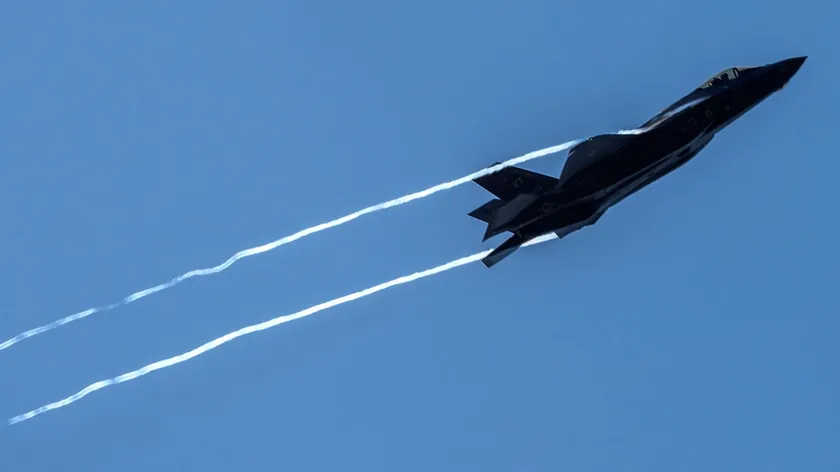 San Diyego'da F-35 Savaş Uçağı Kazası